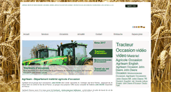 Desktop Screenshot of agriteam.fr
